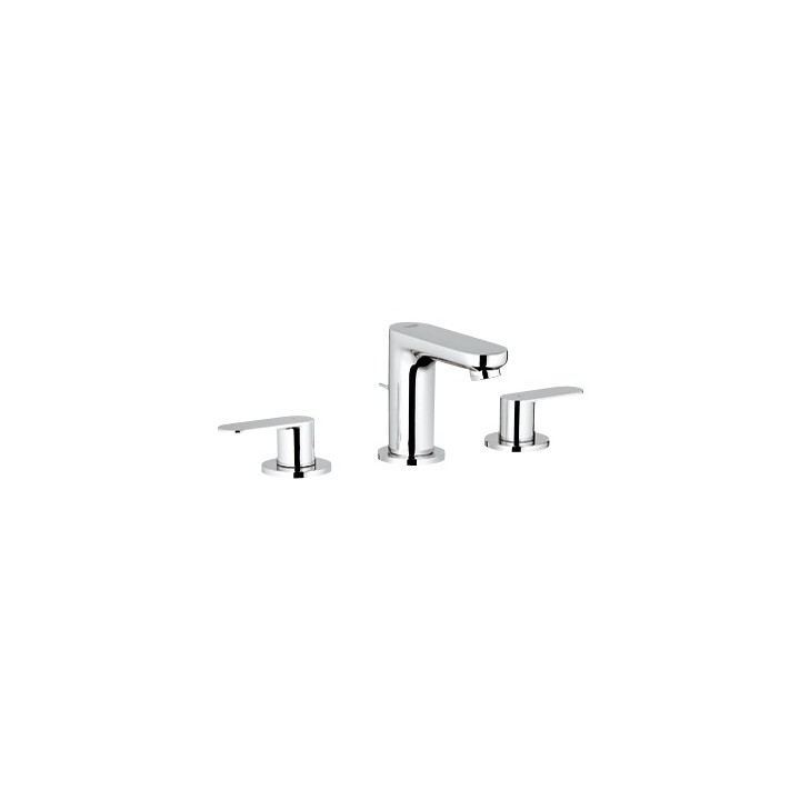 EUROSMART COSMOPOLITAN - Mélangeur 3 trous 1/2" lavabo [- Robinetterie salle de bains - GROHE]