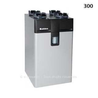 Dee Fly Cube 300 HE micro-watt - Autoréglable et Hygroréglable [- VMC Double flux - Aldès]