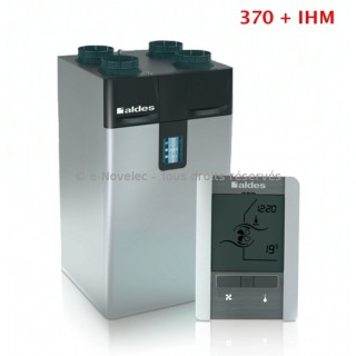 Dee Fly Cube 370 micro-watt Radio IHM (Grand débit) - Autoréglable et Hygroréglable [- VMC Double flux - Aldès]