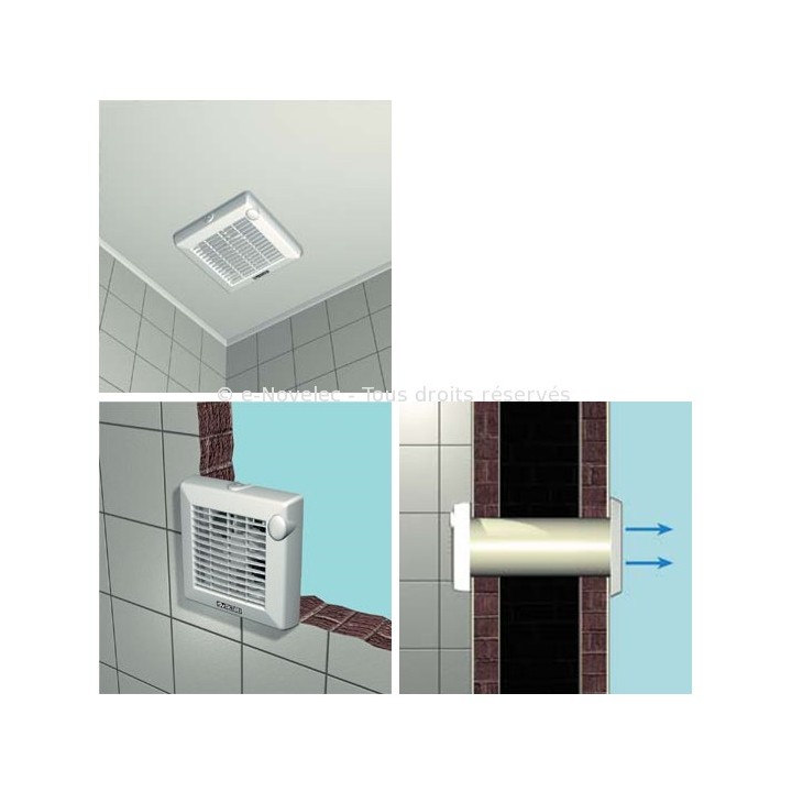PUNTO BT (Alimentation 12 V) [- Extracteur d'air intermittent - Basse tension - Vortice]