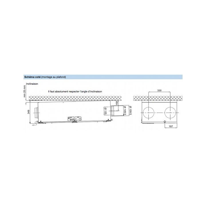 ComfoAir 200 [- VMC double flux Haut rendement - Zehnder]