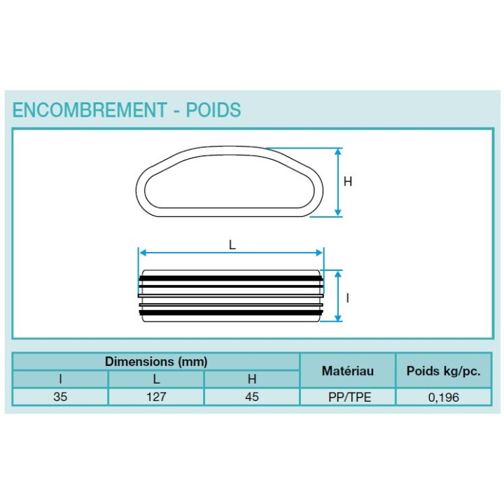 Raccords étanches ovales (sac de 10 pièces) - Optiflex [- Conduits Polyéthylène et accessoires VMC - Aldès]