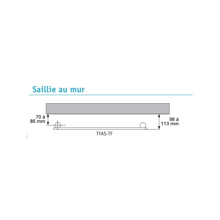 FASSANE Spa Symétrique [- TFAS - Sèche-serviettes électrique - Acova]