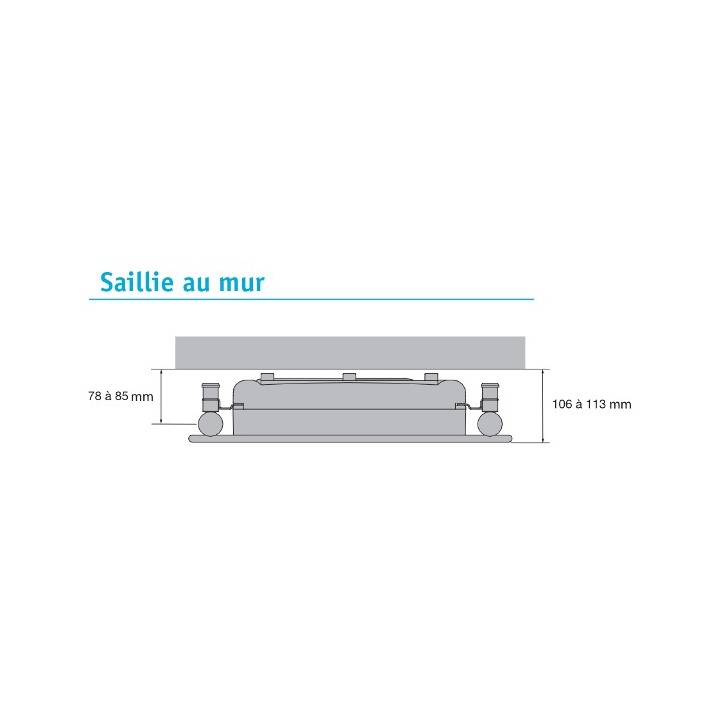 REGATE + Air [- TSX-IFS - Sèche-serviettes électrique soufflant - Acova]