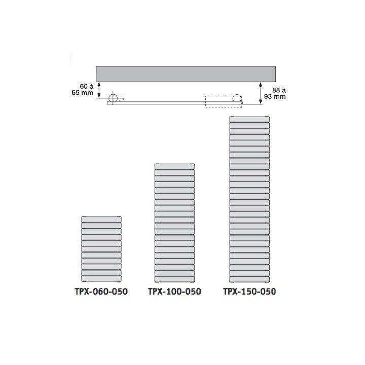 REGATE Status [- TPX-TF - Sèche-serviettes électrique - Acova]