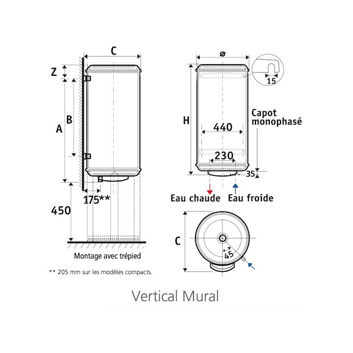Zénéo ACI Hybride [- Chauffe-eau Anti-corrosion - Atlantic]