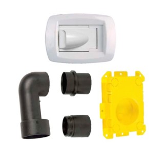 Kit Prise rectangle [- PR.AC - Réseau Aspiration centralisée - Unelvent]