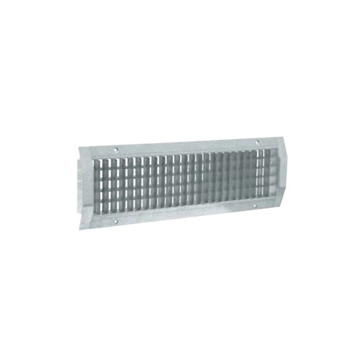 Grille de diffusion d'air pour conduits galva - GD 102 D F1 [- accessoires galvanisés VMC - Aldès]
