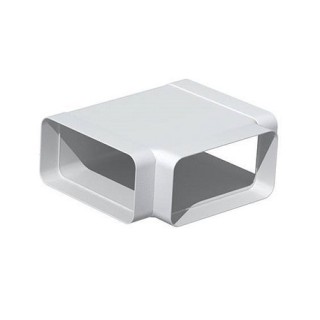 Té horizontal rectangulaire THR - conduits PVC de VMC - Unelvent