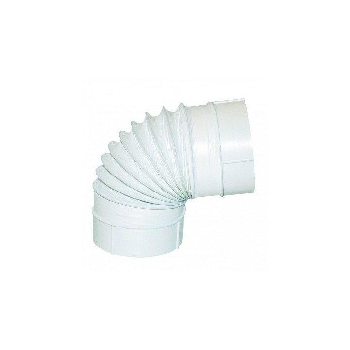 Tube circulaire souple. Long. 50 cm - TFC [- conduits PVC de Ventilation - Unelvent]