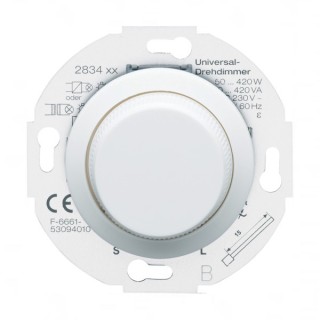 Variateur rotatif universel - Albatre [- 1930 - Palazzo - Hager - WMV067B - 3250617150675]