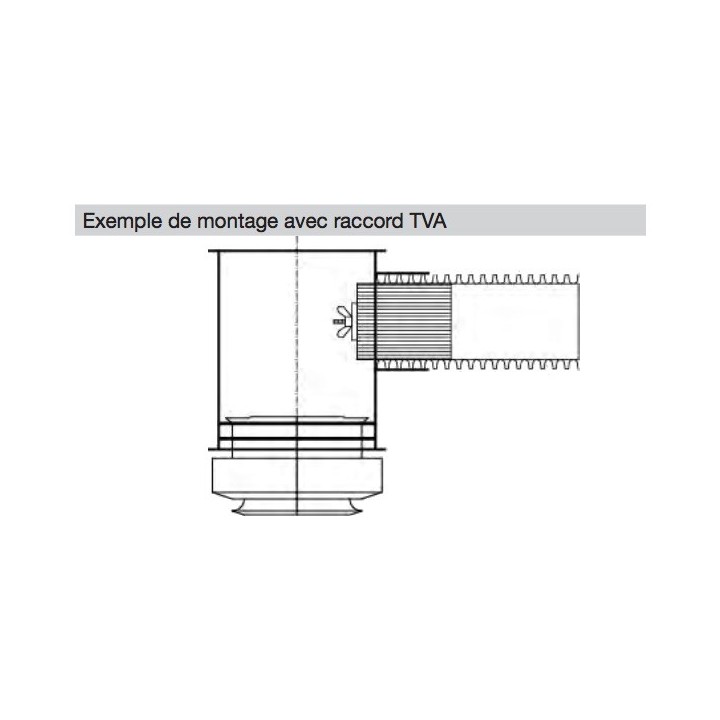 Régulateur de débit d'air Comfoset 75/90 [- Régulateurs pour conduits PEHD 75 et 90 mm - VMC - Zehnder]