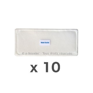 Filtres G3 pour Vent-Axia SENTINEL KINETIC PLUS - 440 m3/h  (lot de 10 pièces) [- VMC Double flux haut rendement - VENTILAIR]