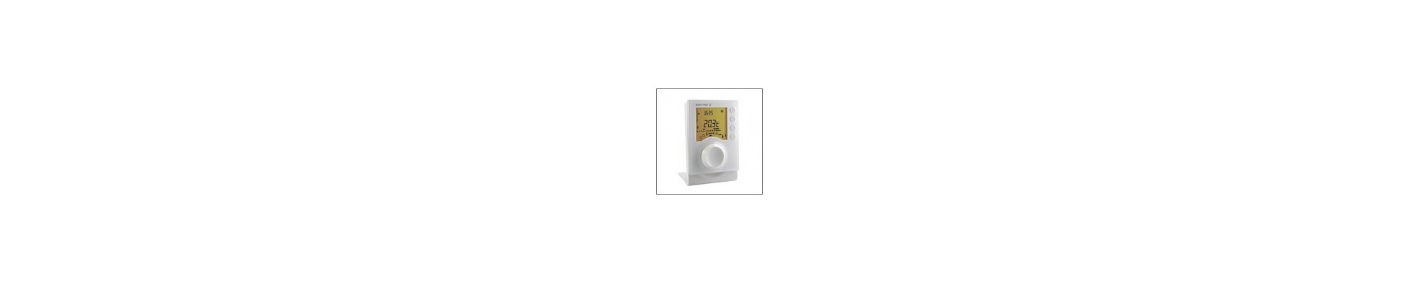Thermostats programmables gestion climatisation domotique delta dore