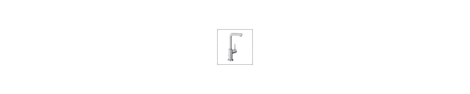 Robinetterie salle de bains GROHE Atrio - Mélangeur, mitigeur thermostatique, siphon, porte-serviettes, patères