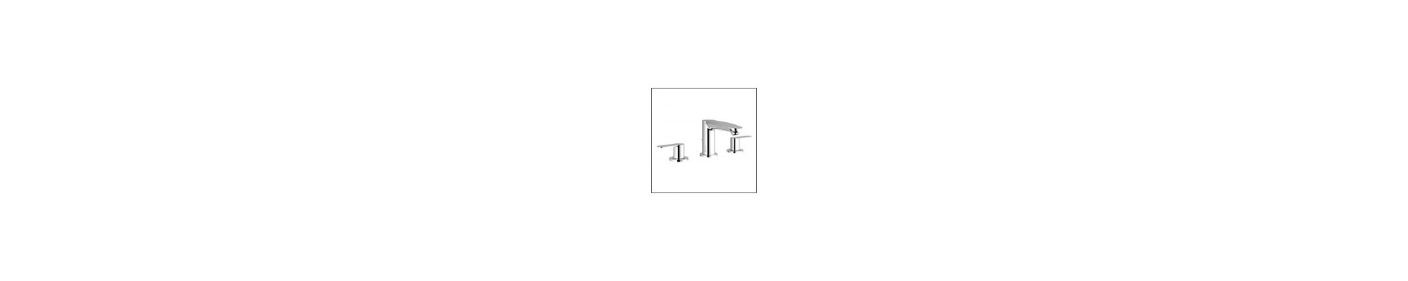 Robinetterie salle de bains GROHE Eurostyle Cosmopolitan - Mélangeur, mitigeur thermostatique, siphon, porte-serviettes