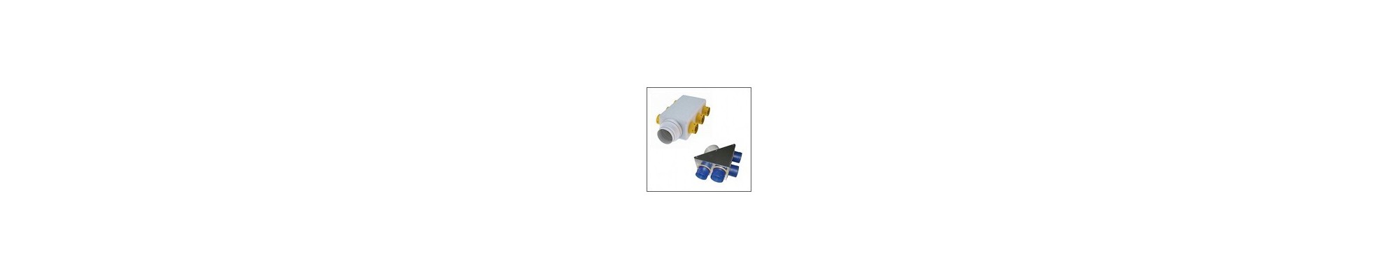 Répartiteurs pour ventilation double-flux