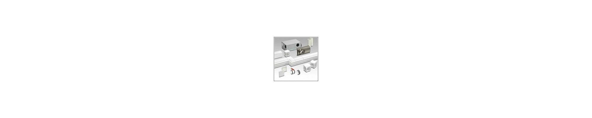 Conduits apparents Rénopipe RP, spécial rénovation de Helios pour VMC Simple et Double Flux