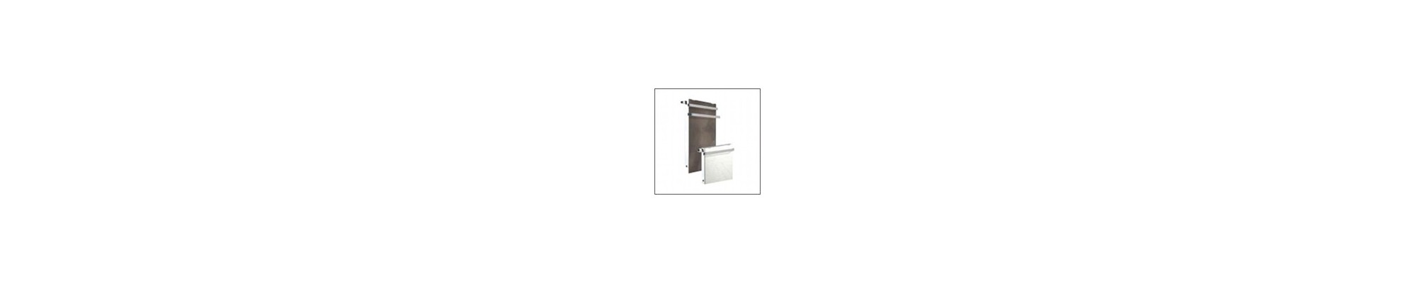 Sèche-serviettes eau chaude chauffage central façade minérale de Valderoma Climastar