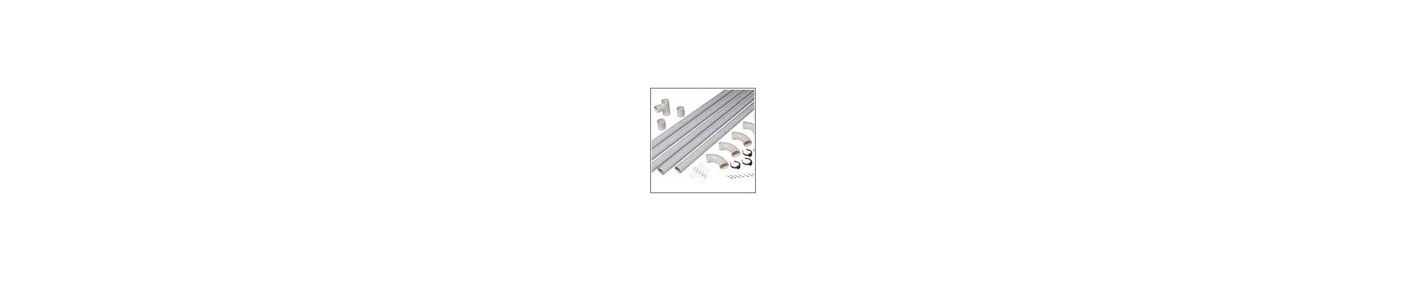 réseau et accessoires centrales d'aspiration Axelair Vortice